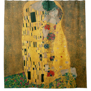 Gustav Klimt's The Kiss Painting