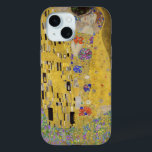 Gustav Klimt's The Kiss Painting Art  iPhone 15 Case<br><div class="desc">Gustav Klimt's The Kiss (1907–1908) famous painting</div>