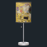 Gustav Klimt's The Kiss Table Lamp<br><div class="desc">Gustav Klimt's The Kiss</div>