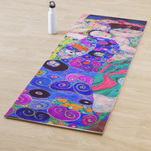 Gustav Klimt's The Virgin (1913) famous painting. Yoga Mat