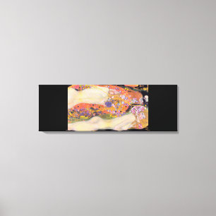 Gustav Klimt's Water Serpents II (1907) Canvas Print