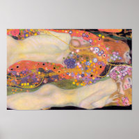Gustav Klimt's Water Serpents II (1907)