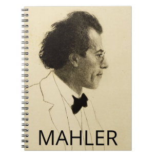 Gustav Mahler (1902, portrait) Notebook