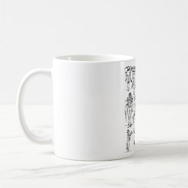 Gustav Mahler Conducts Symphony Coffee Mug (Left)
