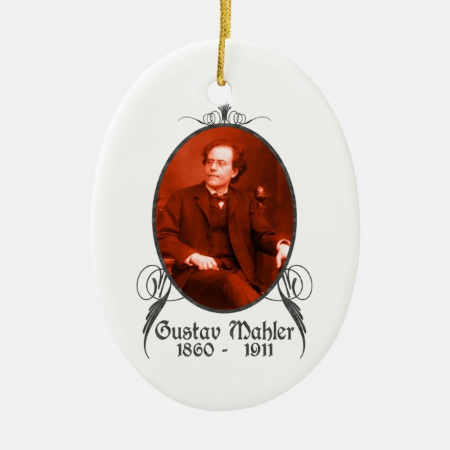 Gustav Mahler Ornament (Front)