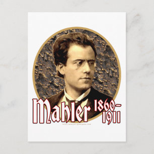 Gustav Mahler Postcard