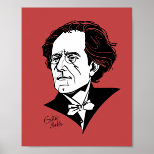 Gustav Mahler Poster