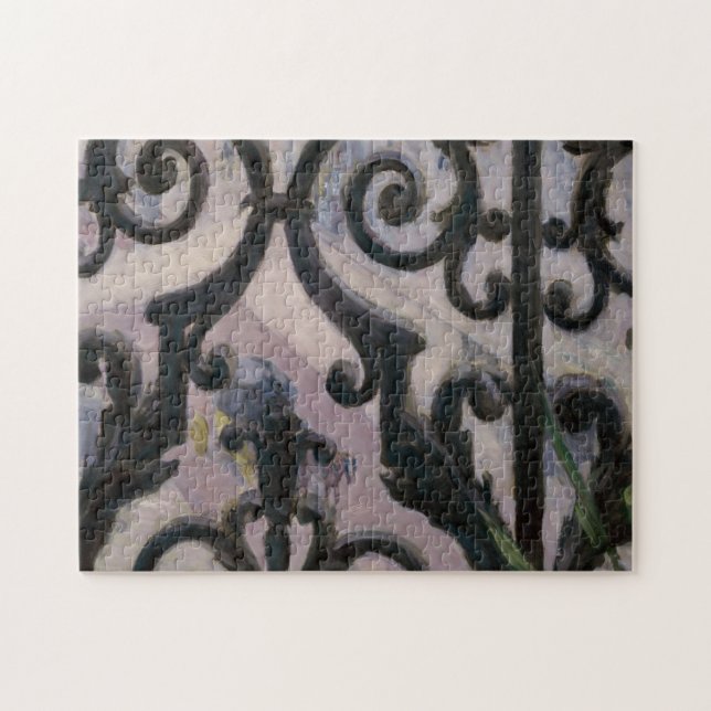 Gustave Cailebotte | View from a Balcony Jigsaw Puzzle (Horizontal)