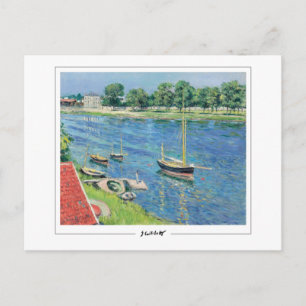 Gustave Caillebotte #113 - Carte postale d'art fin