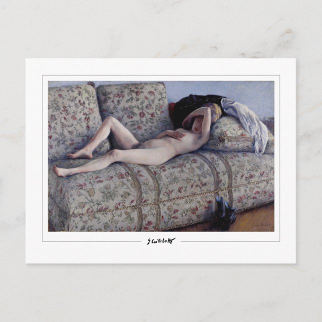 Gustave Caillebotte #12 - Fine Art Postcard (Front)