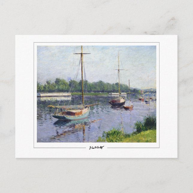 Gustave Caillebotte #170 - Fine Art Postcard (Front)