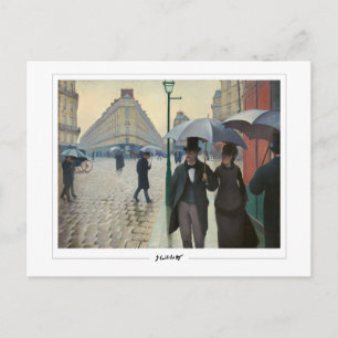 Gustave Caillebotte #179 - Fine Art Postcard