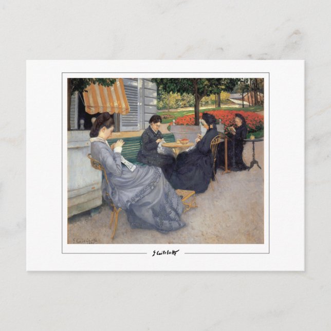 Gustave Caillebotte #9 - Fine Art Postcard (Front)