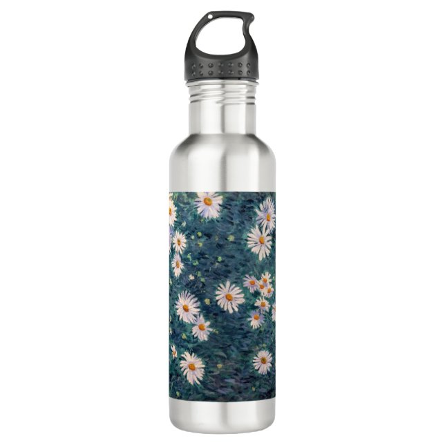 Gustave Caillebotte - Bed of Daisies, Detail 710 Ml Water Bottle (Front)