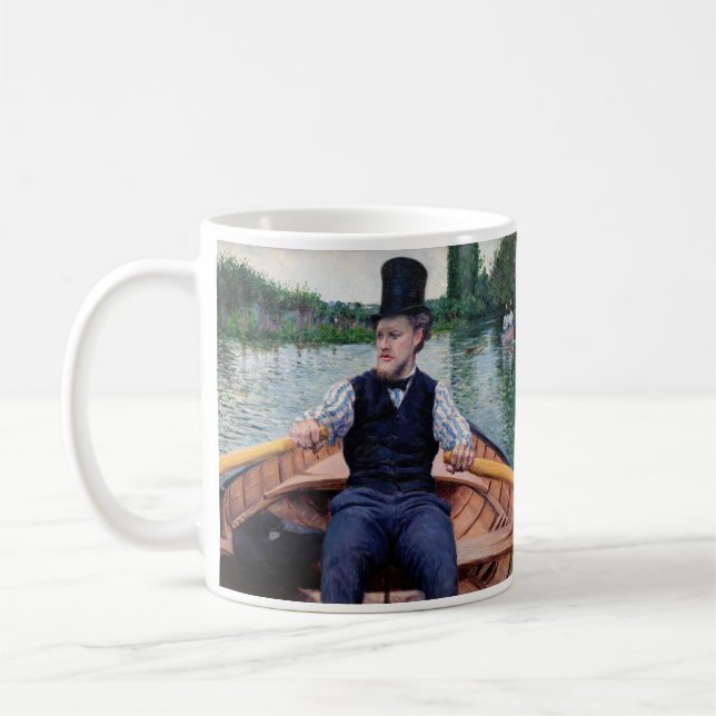 Gustave Caillebotte - Boating Party Coffee Mug (Left)