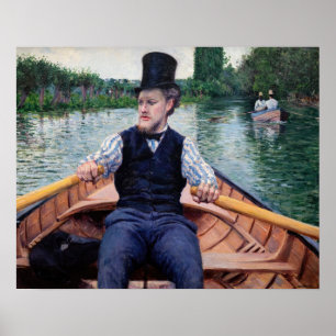 Gustave Caillebotte - Boating Party Poster