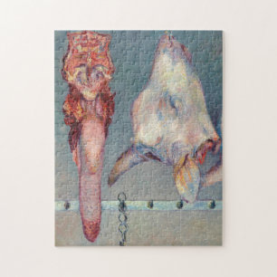 Gustave Caillebotte - Calf's Head and Ox Tongue Jigsaw Puzzle