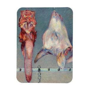 Gustave Caillebotte - Calf's Head and Ox Tongue Magnet