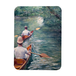 Gustave Caillebotte - Canoes on the Yerres Magnet