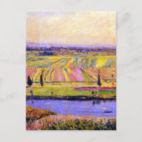Gustave Caillebotte flowers vintage -_La_Plaine_de