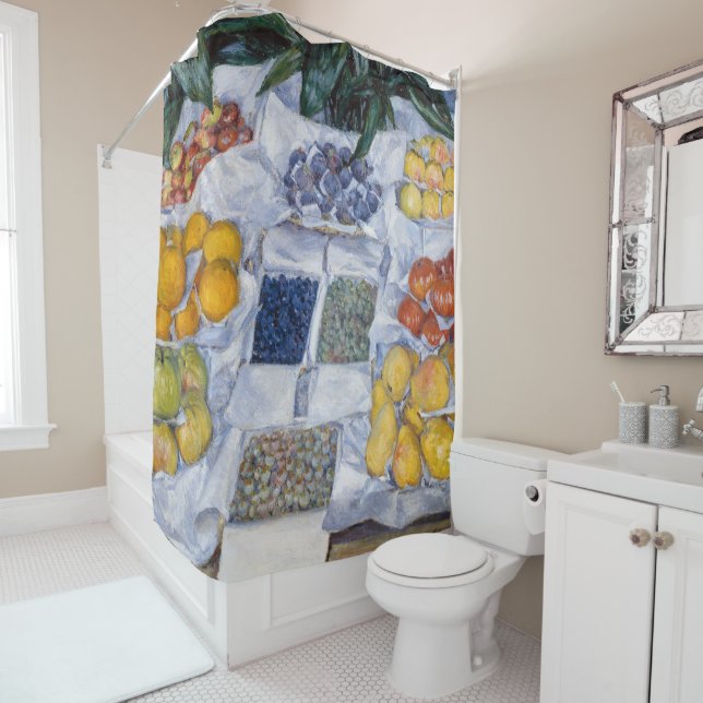 Gustave Caillebotte - Fruit Displayed on a Stand (In Situ)