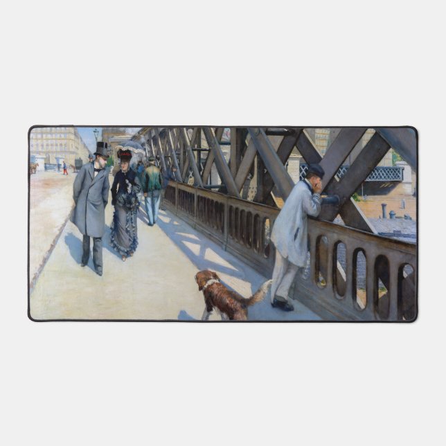 Gustave Caillebotte - Le Pont de l'Europe (Recto)