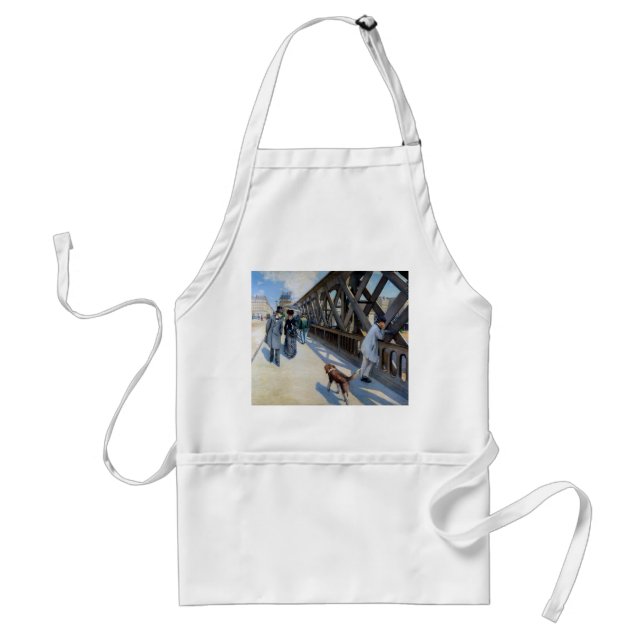 Gustave Caillebotte - Le Pont de l'Europe Standard Apron (Front)