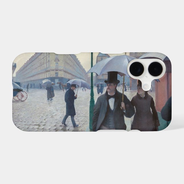 Gustave Caillebotte - Paris Street ; Rainy Day (Verso (Horizontal))
