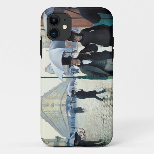 Gustave Caillebotte Paris Street Rainy Day Case-Mate iPhone Case (Back)