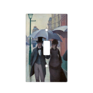 Gustave Caillebotte - Paris Street; Rainy Day Light Switch Cover