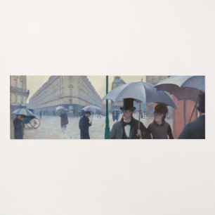 Gustave Caillebotte - Paris Street; Rainy Day Yoga Mat