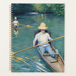 Gustave Caillebotte - Skiffs on the Yerres Planner