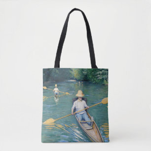 Gustave Caillebotte - Skiffs on the Yerres Tote Bag