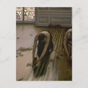 Gustave Caillebotte - The Floor Planers Postcard