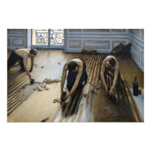 Gustave Caillebotte - The Floor Scrapers Poster
