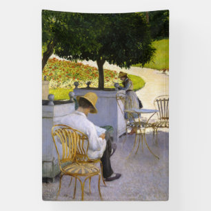 Gustave Caillebotte - The Orange Trees Banner