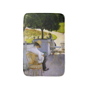 Gustave Caillebotte - The Orange Trees Bath Mat