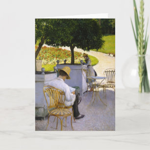 Gustave Caillebotte - The Orange Trees Card