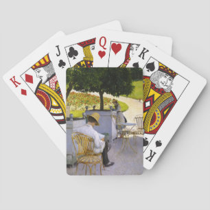 Gustave Caillebotte - The Orange Trees Playing Cards