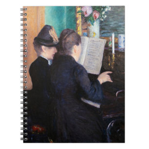Gustave Caillebotte - The Piano Lesson Notebook