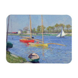 Gustave Caillebotte - The Seine at Argenteuil Magnet