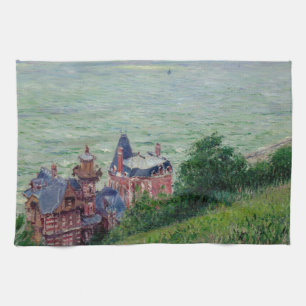 Gustave Caillebotte - Villas at Trouville Kitchen Towel