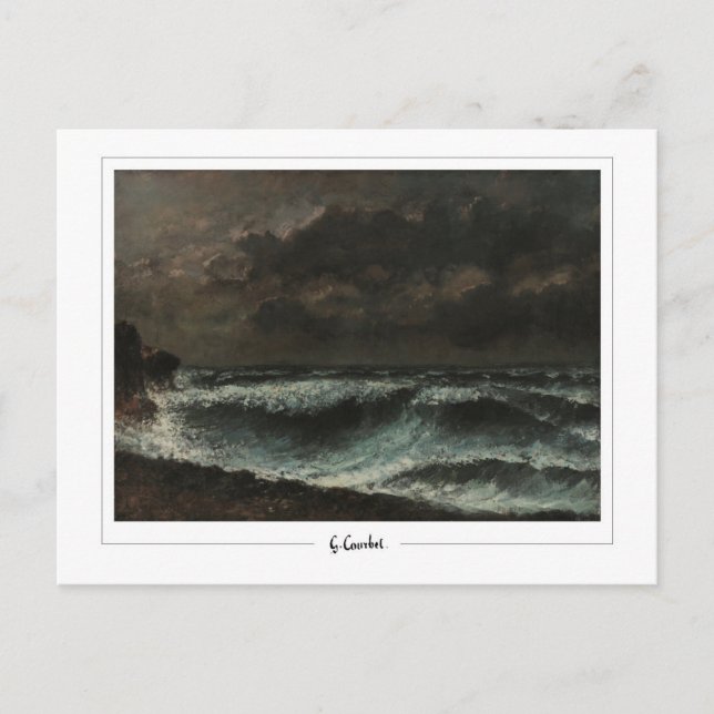 Gustave Courbet #93 - Fine Art Postcard (Front)