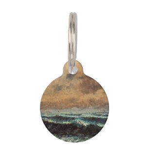 Gustave Courbet - Autumn Sea Pet Tag