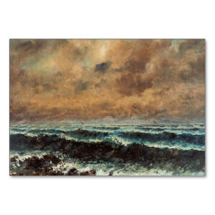 Gustave Courbet - Autumn Sea Table Number