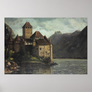Gustave Courbet - Chillon Castle Poster