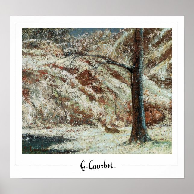 Gustave Courbet Zedign Art Poster #15 (Front)