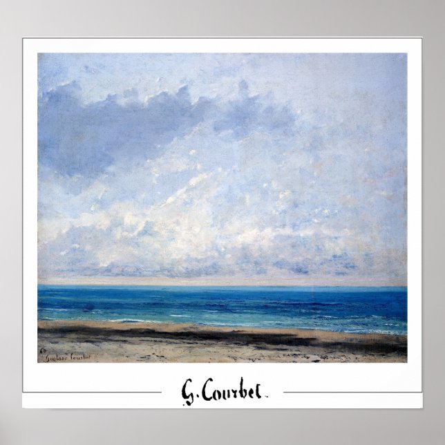 Gustave Courbet Zedign Art Poster #186-2 (Front)