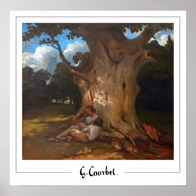 Gustave Courbet Zedign Art Poster #35 (Front)