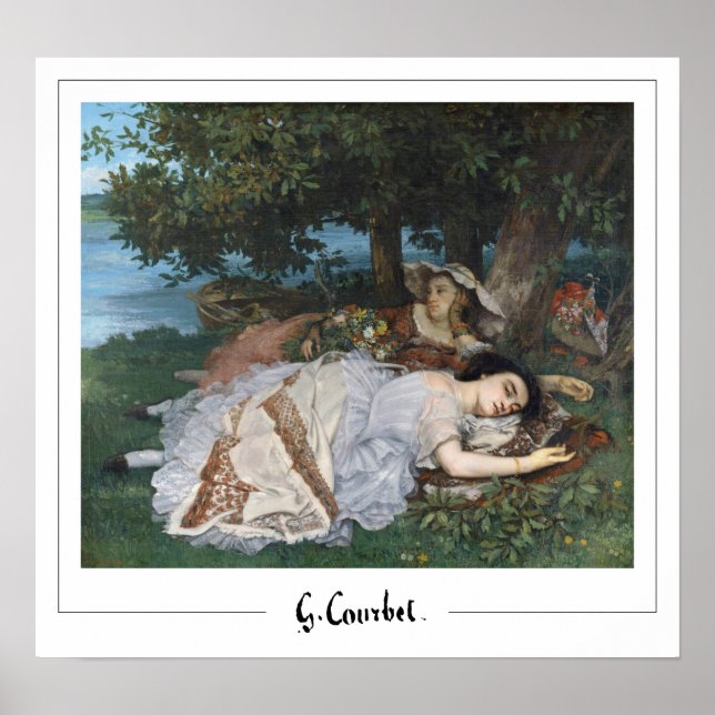 Gustave Courbet Zedign Art Poster #93 (Front)